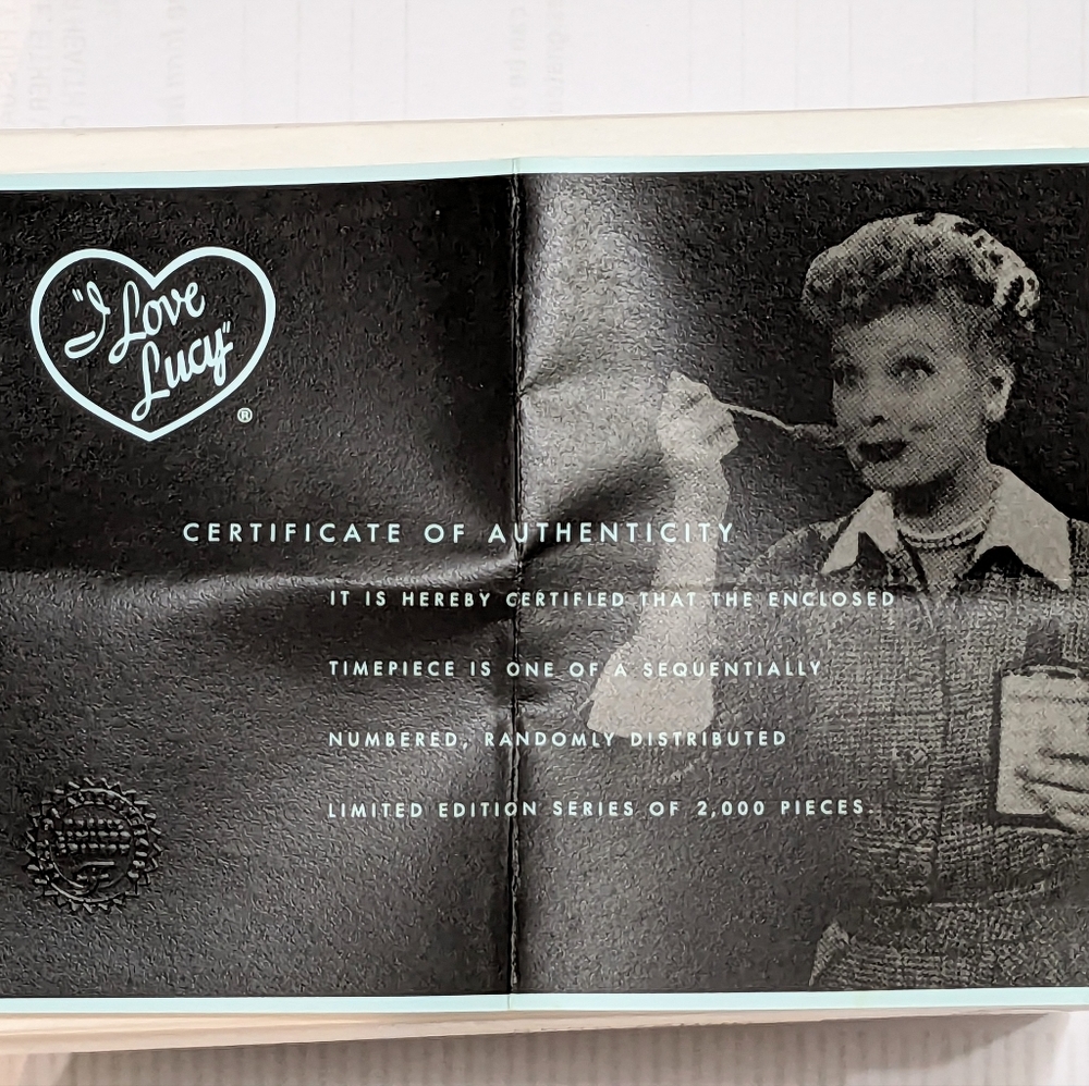 Vitameatavegamin Fossil Watch I Love Lucy - Picture 8 of 8
